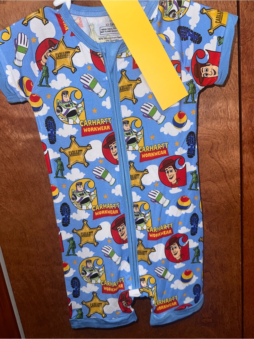 BAMBOO Blue Toy Story Print Shortie